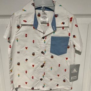 Disney boys dress shirt